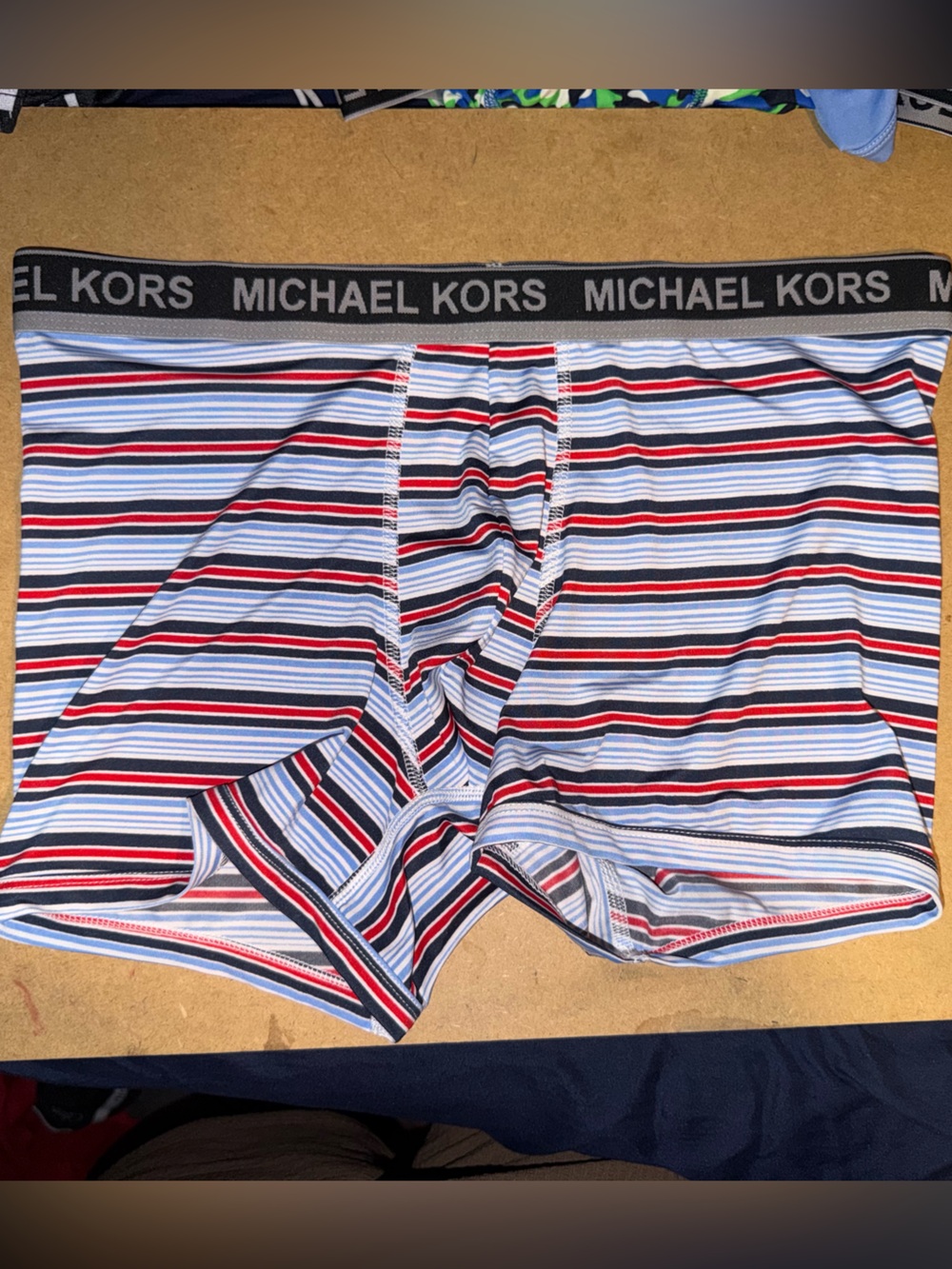 Michael Kors Men's Boxer Briefs Assorted Gray, Blue, Red, Black - Picture 4 of 8